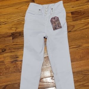 Colombian skinny jeans white